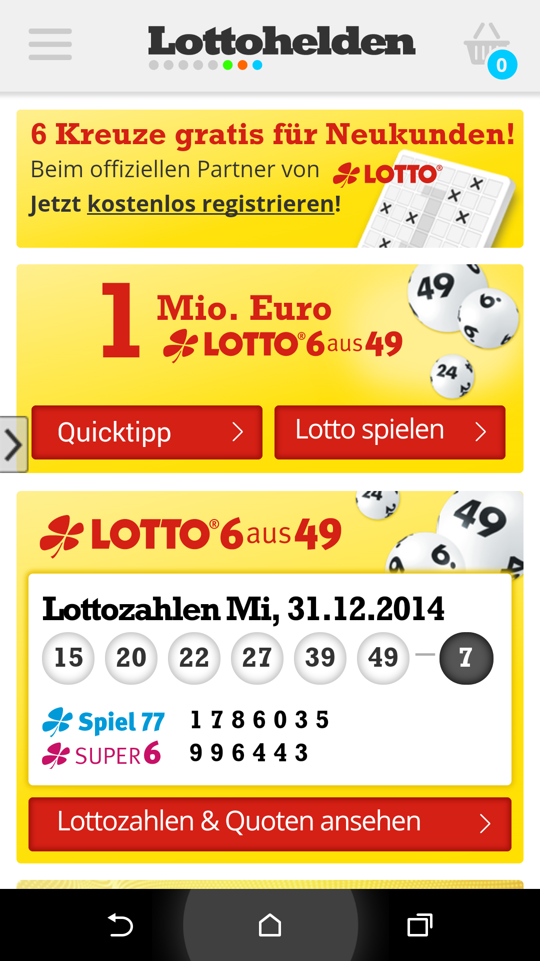 Lotto App Android Kostenlos